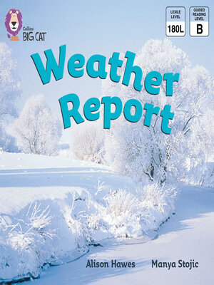 cover image of Collins Big Cat – Weather Report
